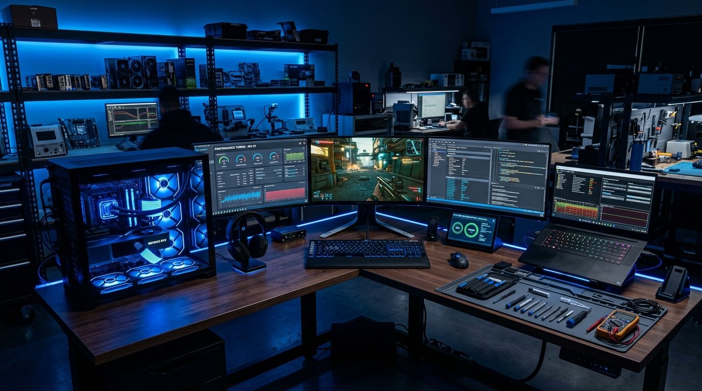 PC and Laptop Speed Optimization Workbench