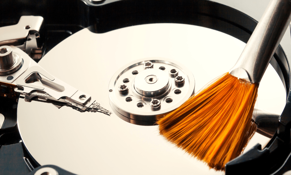 Clean up hard drive