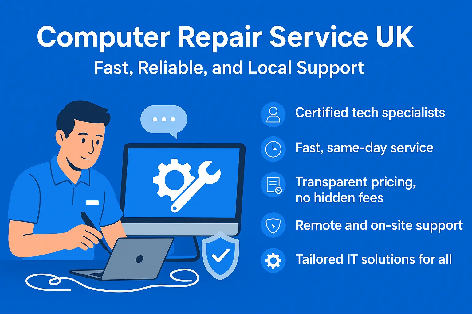 Computer Repair Service UK – Fast, Reliable, and Local Support