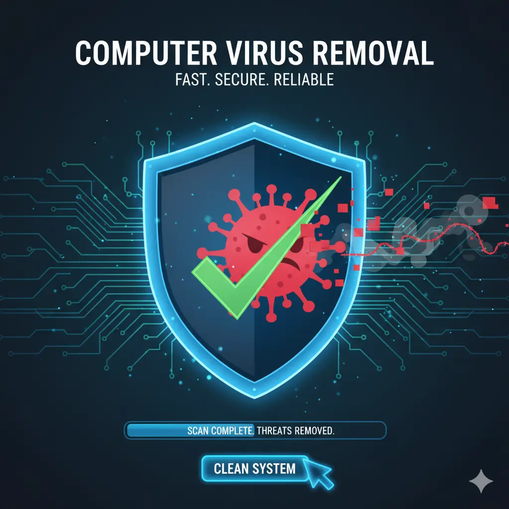 how you can remove computer viruses